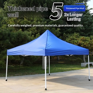 เต็นท์นิทรรศการแบบพับได้กันน้ำ ทำจากผ้า Oxford ปรับแต่งได้ เหมาะสำหรับงานกลางแจ้งและงานแสดงสินค้า - Product Image 2