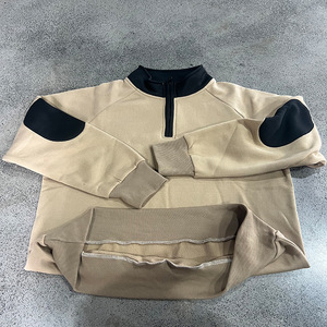 Pullover da <span class=keywords><strong>uomo</strong></span> primavera e autunno 1/4 a quarti <span class=keywords><strong>con</strong></span> Zip su <span class=keywords><strong>felpa</strong></span> De Hombre felpe Patchwork a maniche lunghe - Product Image 6