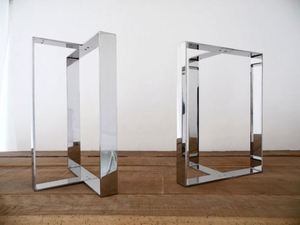 Canada Style Furniture Stainless Steel <b>Table</b> Frame Restaurant Desk Office <b>Bench</b> Coffee <b>Table</b> Modern School Use Wholesale - Product Image 3