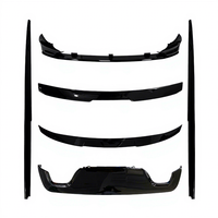 HS E60 Kit bodi ABS serat karbon, Kit penampilan seluruh bodi, Bodykit ditingkatkan untuk BMW Seri 5 E60 2004 2005 2006 2007 2008 2009