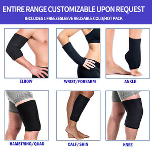 Sıcak satış çevre dostu Unisex esnek katı jel soğuk ısı paketleri ayak bileği desteği Wrap için ayak ağrı kesici veya spor yaralanmaları - Product Image 2