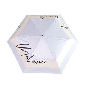 Parapluies en gros enduits UV populaires de haute qualité à 3 plis pour l'ouverture et la fermeture automatiques de la housse de pluie personnalisée - Product Image 5