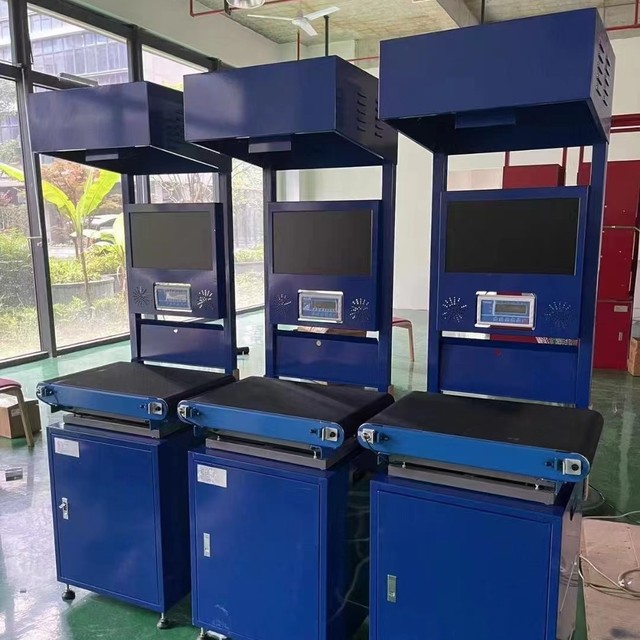 Dimension Weighing Machine Big Cargo Surveying Equipment Belt Conveyor 220V/380V 50KG Capacity 1g Accuracy