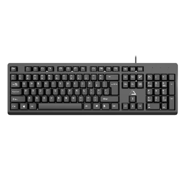 Wired Gaming Keyboard Mouse Set 104 Keys Gaming Keyboard for Office Work Usb Wired 104 Keys Led Backlit Human-ergonomic Design
