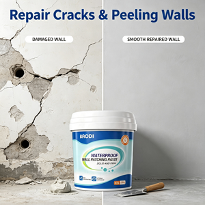 Building Use Waterproof <strong>Wall</strong> Patching Paste 15kg Solid Firm Fast Construction <strong>Wall</strong> Putty for <strong>Wall</strong> Cracks Surface Restoration - Product Image 1