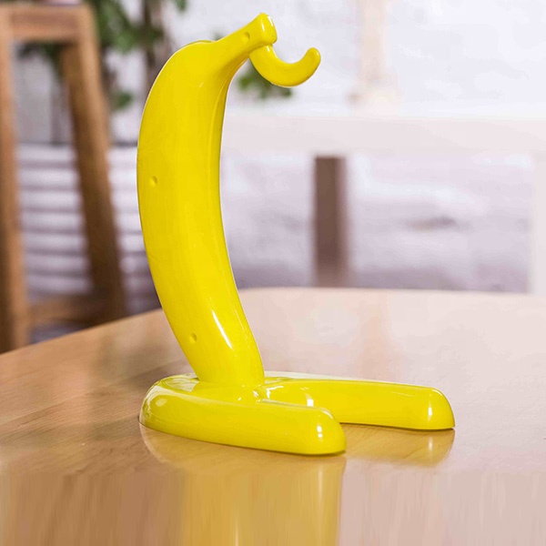 ユニークなデザインのバナナ型プラスチックJフックバナナ