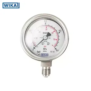 위카 부르동 튜브 압력계, 공정 산업용 스테인리스 스틸, 표준형 모델 232.50, 233.50, NS 63 - Product Image 5