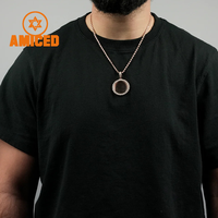 Pendentif photo personnalisé Hip Hop VVS Iced Out Moissanite Diamant DIY pour femmes et hommes, bijoux de rappeur