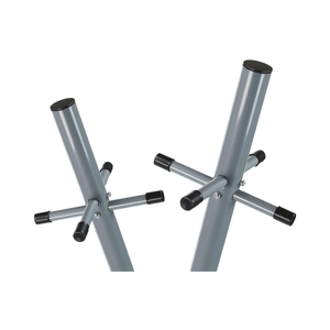 2.4m grands ensembles d'outils de <span class=keywords><strong>jardin</strong></span> cordes à <span class=keywords><strong>linge</strong></span> robuste PVC galvanisé poteau en acier 30M ligne organisateur de vêtements d'extérieur - Product Image 5