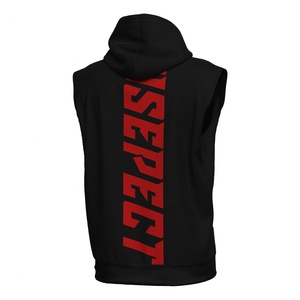 Sudadera con Capucha sin Mangas para Boxeo, Ligera y Duradera, Diseñada para Entusiastas del Boxeo y Atletas de Gimnasio - Product Image 3