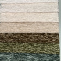 Tissu décoratif en chenille texturé ondulé 3D, 100 % polyester, largeur 145 cm, finition mate vintage, pour canapé, coussin, chaise