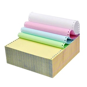 Usine personnalisée 3ply continu autocopiant NCR papier ordinateur imprimer feuille de formulaire de <span class=keywords><strong>facture</strong></span> <span class=keywords><strong>vierge</strong></span> - Product Image 2