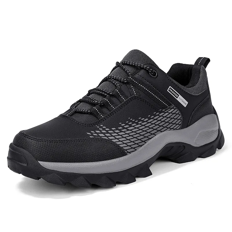Profissional Popular Venda Trendy Fábrica Fornecimento Low Cut Resistente ao desgaste Escalada Trekking Walking Mens Womens Shoes Sneakers