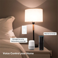 Fabricant d'interrupteurs intelligents WiFi 1 voie, variateur de lumière intelligent sans fil, variateur intelligent, variateur de lumière contrôlé par WiFi