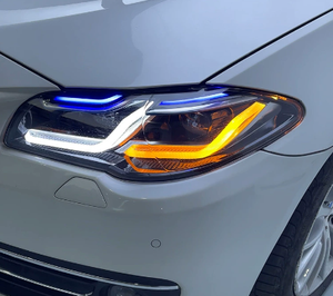 DRL Amarillo Blanco para Serie 5 F10 F18 2011-2017, 12V, Plug & Play, Nueva Actualización a Ojos de Ángel, Lámpara Delantera, 6000K, 6000 Lúmenes - Product Image 5