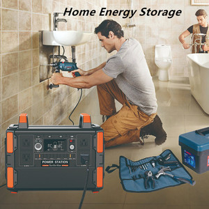 Générateur solaire, stockage d'énergie, stations d'alimentation portables, chargeur de panneaux solaires LiFePo4, batterie externe, station d'alimentation portable 1200W - Product Image 3
