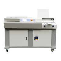 Machine de reliure automatique intelligente BM600 à colle EVA, reliure parfaite, haute efficacité, reliure de livres A3, reliure lisse pour bureau/imprimerie