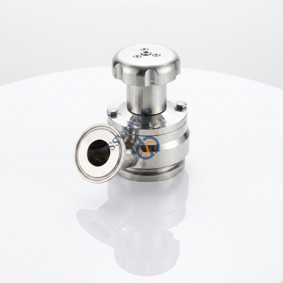 Container Attributes SS316 SS304 Stainless Steel Sanitary Pneumatic Normally Closed 1 Inch ...