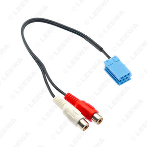 汽车8针音频视频输出适配器接线电缆，用于奥迪大众帕萨特原厂<span class=keywords><strong>RCA</strong></span>视频输出 - Product Image 4