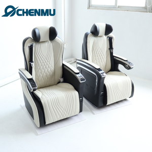 Nuevo lujo Maybach VIP Van Sport Aero Seat OEM Logo Vito W447 <span class=keywords><strong>Sprinter</strong></span> cuero Toyota asiento <span class=keywords><strong>de</strong></span> coche fabricante con bolsa <span class=keywords><strong>de</strong></span> documentos - Product Image 6