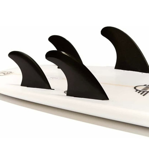 Juego de 3 aletas de segunda generación para tabla de surf, para separación de agua izquierda, central y derecha, sin necesidad de llave, con tornillos y accesorios. - Product Image 1