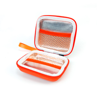 Boîte à pilules personnalisable avec étui rigide portable en EVA pour le rangement et l'organisation des médicaments en voyage
