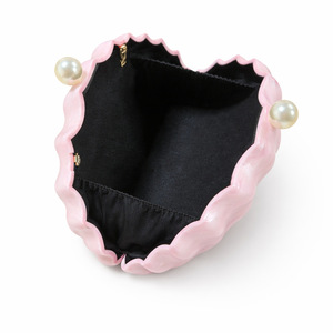 Sac de soirée créatif de luxe en acrylique en forme de coquillage unique avec chaînes décoratives et sangle chaîne tendance pour l'été - Product Image 6