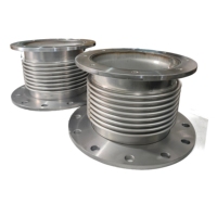 Compensateur flexible en acier inoxydable DN20~DN1200, joint d'expansion sur mesure avec soufflet et bride de soudure