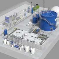 Generador de Biogás de Pequeño a Industrial y Motor de Biogás para Instalación de Proyectos de Plantas de Energía de Biogás
