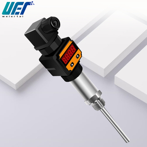 Walta tùy chỉnh pt1000 thăm dò 100 mét thép không gỉ IP65 kỹ thuật số máy phát cảm biến nhiệt độ LCD hiển thị đầu ra 4-20mA 0.5% - Product Image 1