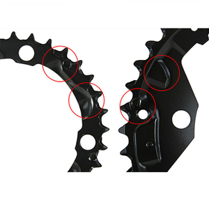 JIANKUN-Anillo <span class=keywords><strong>de</strong></span> cadena para bicicleta <span class=keywords><strong>de</strong></span> montaña, rueda <span class=keywords><strong>de</strong></span> cadena para bicicleta <span class=keywords><strong>de</strong></span> carretera, 2x10S, 64/104 BCD 26T 38T - Product Image 5