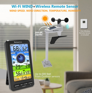 Station météo sans fil Tuya Wifi, thermomètre numérique professionnel pour la maison, transmetteur de température, hygromètre - Product Image 4