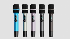 Sistema de micrófono inalámbrico dual de mano M50 PLUS KTV profesional para karaoke - Product Image 3