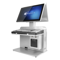 Système de caisse enregistreuse tactile LICON T9S 15,6 pouces, terminal de paiement, machine de restaurant tout-en-un, support bancaire, Windows 7/8/10