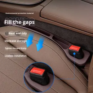 Organizzatore Universale in Plastica per Fessure Sedile Auto, Riempitivo Anti-Perdita, Striscia Laterale Anti-Infiltrazione, Scatola Portaoggetti a 3 Scomparti - Product Image 3