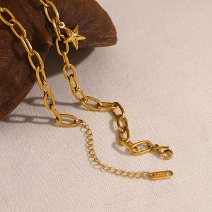 สร้อยคอจี้แฟชั่นสไตล์ฮาวายสำหรับผู้หญิงทำจากสเตนเลส316L เครื่องประดับ14K 18K - Product Image 4