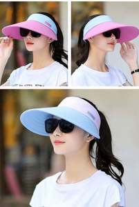 Casquette de golf pour femme avec visière large et incurvée, protection UV, couleurs et logo personnalisables, sports, cyclisme, pêche, plein air, été - Product Image 6