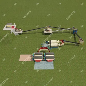 Mijnbouwapparatuur Minerale Ertsconcentrator Staalslakken Verwerkingsfabriek Te Koop