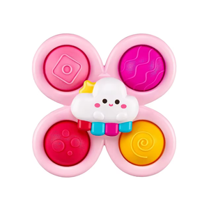 Jouet gyroscopique à bulles douces pour enfants chauds entraînement sensoriel des mains jeu <span class=keywords><strong>de</strong></span> <span class=keywords><strong>bain</strong></span> pour bébé avec rotation du bout des doigts frai <span class=keywords><strong>de</strong></span> fleurs - Product Image 4