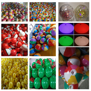 16 Inch Giant Rainbow Beach <strong>Ball</strong> for Kids 6 Panel Clear PVC Colorful <strong>Glow</strong> Stick or Sprinkler with Frost Tube - Product Image 6