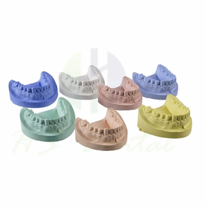 Super anidrite rosa polvere di pietra dentale fonte di energia manuale 6-colore dentale articolatore modello odontoiatria per clinica di laboratorio - Product Image 4