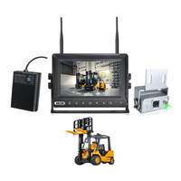 Système anti-collision pour chariot élévateur, caméra HD 1080p sans fil, système de caméra de recul étanche, kit de caméra de recul AHD