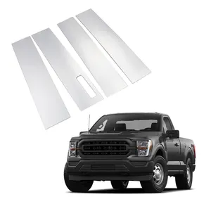 Decorative Decal Car Window Post Trim Cover B-Pillars Stickers For Ford F150 2021
