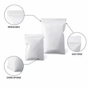 Baby Safe Soft Non Toxic Kids Infant Apparel Children Garment Biodegradable Zipper Pouch Resealable Eco Friendly Packaging - Product Image 4