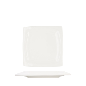 Piatto Quadrato Noubon 21x21 Cm, Piatto Piatto per Servire Cibo - Product Image 2