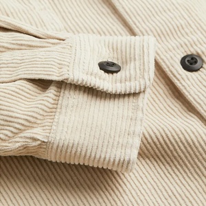 เสื้อเชิ้ตคอร์ดูรอยแขนยาวผู้ชายแบบมีกระเป๋าหน้าสั่งทำขายส่ง - Product Image 6