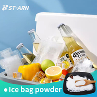 Gel de refroidissement polymère super absorbant biodégradable pour les vessies de glace en gel pour l'expédition de nourriture
