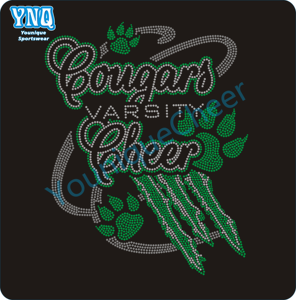 พลอยเทียมถ่ายเทความร้อนสีแวววาวพลอยเทียมที่กำหนดเองได้ - Product Image 3