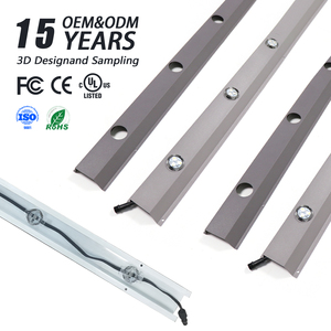 <span class=keywords><strong>Luces</strong></span> <span class=keywords><strong>de</strong></span> Riel <span class=keywords><strong>de</strong></span> Aluminio <span class=keywords><strong>de</strong></span> 12V 24V 36V, IP68 Impermeables, Iluminación Navideña Permanente para Exteriores, Luz Puntual <span class=keywords><strong>de</strong></span> Píxeles LED RGBW <span class=keywords><strong>de</strong></span> 3 LED - Product Image 1