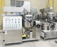 Machine à fabriquer des crèmes cosmétiques de 50, 100 et 200 litres, pot chauffant à agitation pour lotion, pâte, émulsion, équipement de mélange